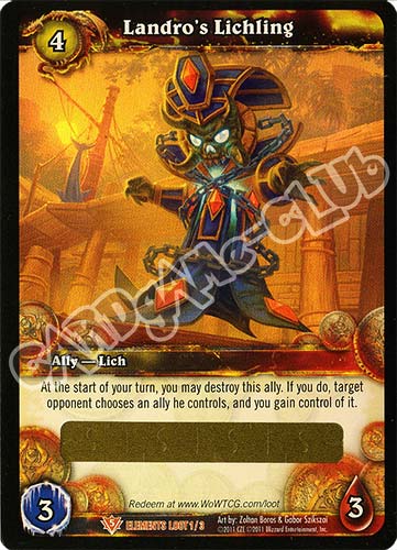 ELEMENTS LOOT 1 / 3 Landro's Lichling leggendaria (EN) -NEAR MINT-