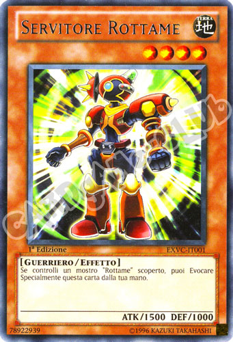 EXVC-IT001 Servitore Rottame rara 1a Edizione (IT)  -GOOD-