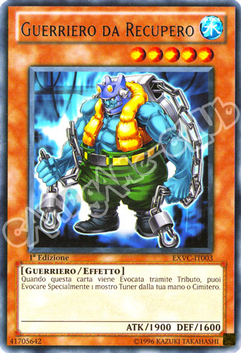 EXVC-IT003 Guerriero da Recupero rara 1a Edizione (IT)  -GOOD-