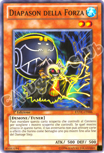 EXVC-IT006 Diapason della Forza comune 1a Edizione (IT) -NEAR MINT-