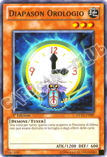 EXVC-IT007 Diapason Orologio comune 1a Edizione (IT) -NEAR MINT-