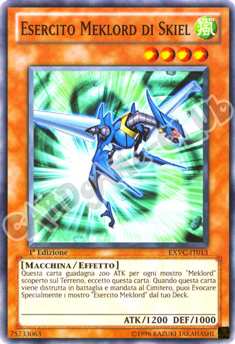 EXVC-IT013 Esercito Meklord di Skiel comune 1a Edizione (IT) -NEAR MINT-