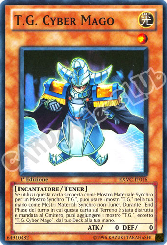 EXVC-IT016 T.G. Cyber Mago super rara 1a Edizione (IT) -NEAR MINT-