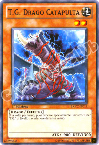 EXVC-IT019 T.G. Drago Catapulta comune 1a Edizione (IT) -NEAR MINT-