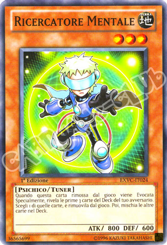 EXVC-IT024 Ricercatore Mentale comune 1a Edizione (IT) -NEAR MINT-