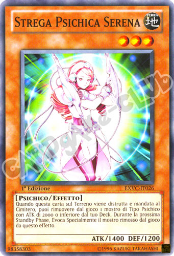 EXVC-IT026 Strega Psichica Serena comune 1a Edizione (IT) -NEAR MINT-