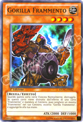 EXVC-IT032 Gorilla Frammento comune 1a Edizione (IT) -NEAR MINT-