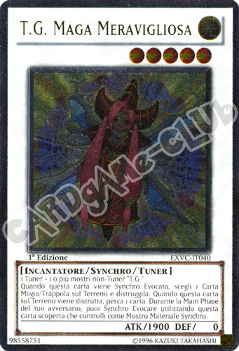 EXVC-IT040 T.G. Maga Meravigliosa rara ultimate 1a Edizione (IT) -NEAR MINT-