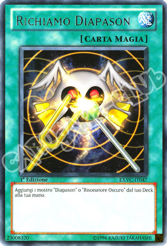 EXVC-IT047 Richiamo Diapason rara 1a Edizione (IT) -NEAR MINT-