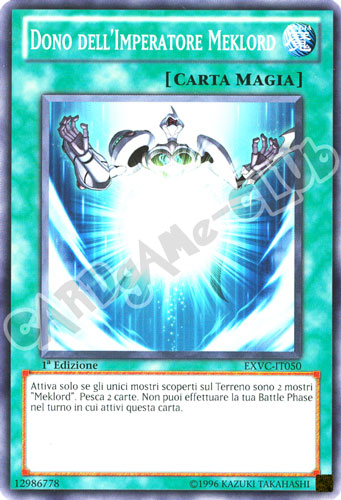 EXVC-IT050 Dono dell'Imperatore Meklord comune 1a Edizione (IT) -NEAR MINT-