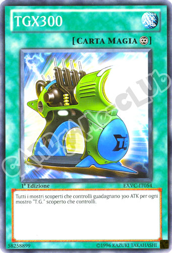 EXVC-IT054 TGX300 comune 1a Edizione (IT) -NEAR MINT-