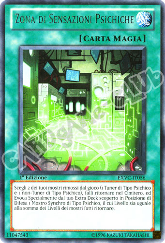 EXVC-IT056 Zona di Sensazioni Psichiche rara 1a Edizione (IT) -NEAR MINT-