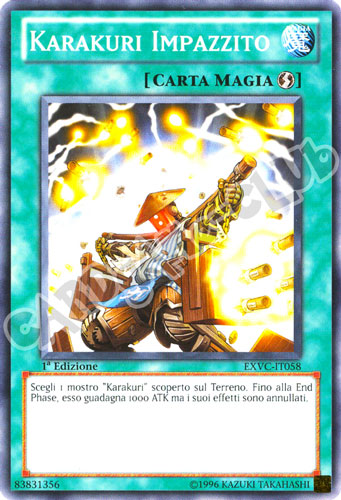 EXVC-IT058 Karakuri Impazzito comune 1a Edizione (IT) -NEAR MINT-
