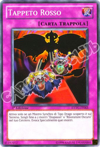 EXVC-IT063 Tappeto Rosso comune 1a Edizione (IT) -NEAR MINT-