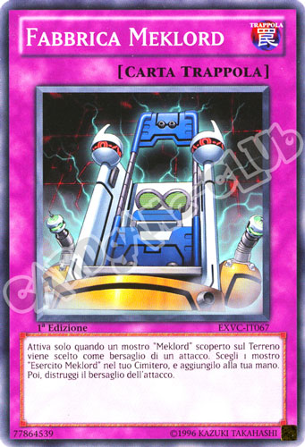 EXVC-IT067 Fabbrica Meklord comune 1a Edizione (IT) -NEAR MINT-