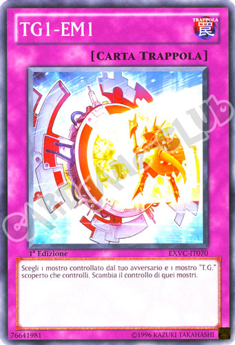 EXVC-IT070 TG1-EM1 comune 1a Edizione (IT) -NEAR MINT-