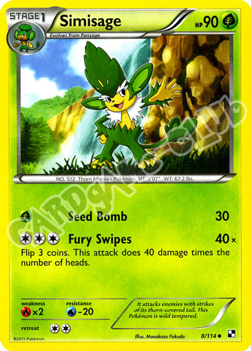 008 / 114 Simisage non comune (EN) -NEAR MINT-