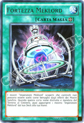 EXVC-IT095 Fortezza Meklord rara 1a Edizione (IT) -NEAR MINT-