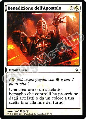 002 / 175 Benedizione dell'Apostolo comune (IT) -NEAR MINT-