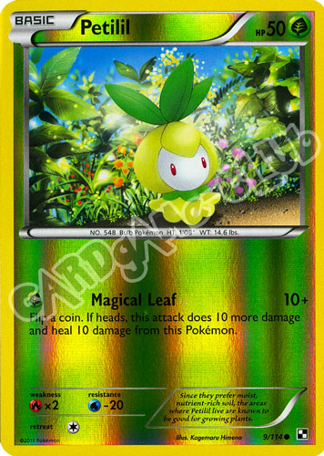 009 / 114 Petilil comune foil reverse (EN) -NEAR MINT-