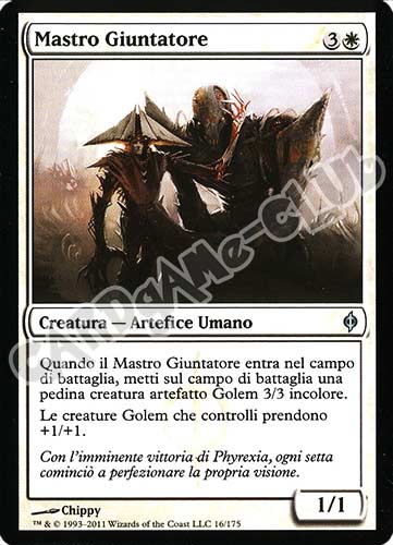 016 / 175 Mastro Giuntatore non comune (IT) -NEAR MINT-