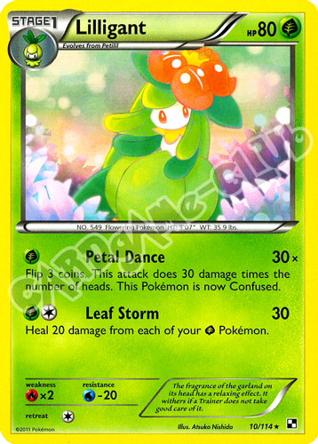 010 / 114 Lilligant rara (EN) -NEAR MINT-