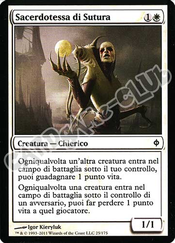 025 / 175 Sacerdotessa di Sutura comune (IT) -NEAR MINT-