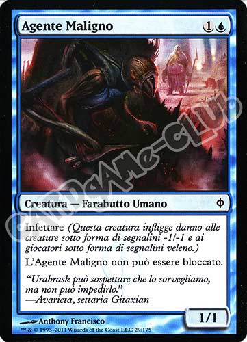 029 / 175 Agente Maligno comune (IT) -NEAR MINT-