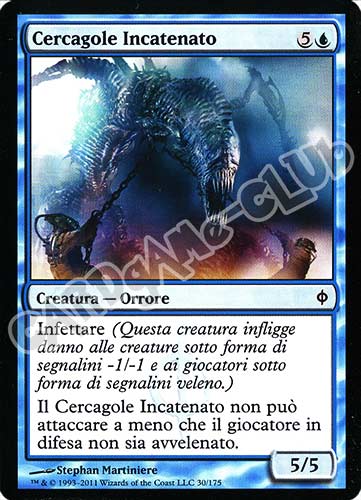 030 / 175 Cercagole Incatenato comune (IT) -NEAR MINT-