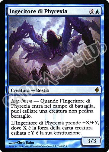041 / 175 Ingeritore di Phyrexia rara (IT) -NEAR MINT-