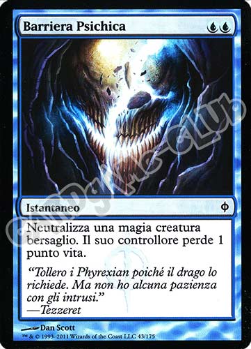 043 / 175 Barriera Psichica comune (IT) -NEAR MINT-