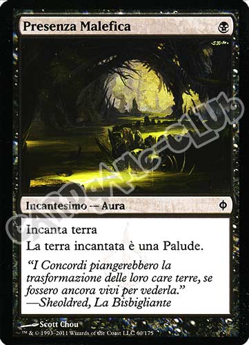 060 / 175 Presenza Malefica comune (IT) -NEAR MINT-