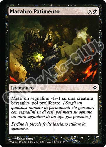 063 / 175 Macabro Patimento comune (IT) -NEAR MINT-