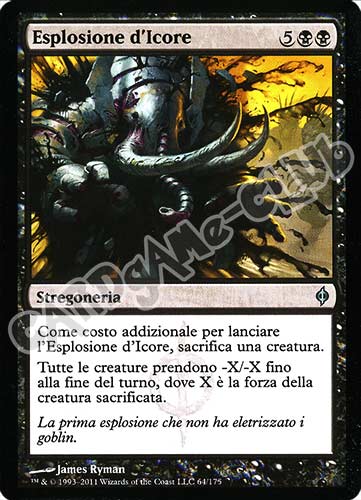064 / 175 Esplosione d'Icore non comune (IT) -NEAR MINT-