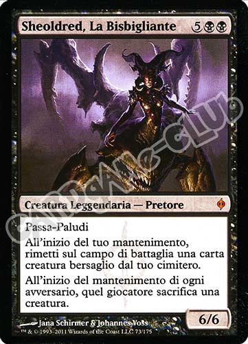 073 / 175 Sheoldred, la Bisbigliante rara mitica (IT) -NEAR MINT-