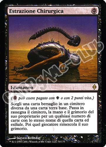 074 / 175 Estrazione Chirurgica rara (IT) -NEAR MINT-