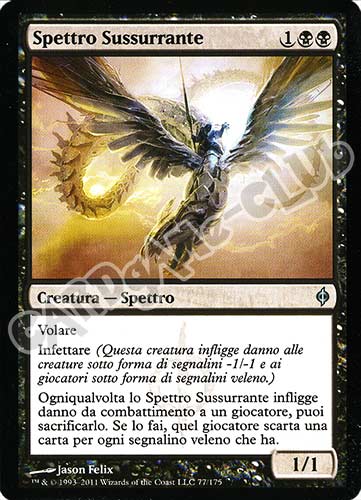 077 / 175 Spettro Sussurrante non comune (IT) -NEAR MINT-