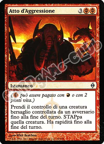 078 / 175 Atto d'Aggressione non comune (IT) -NEAR MINT-