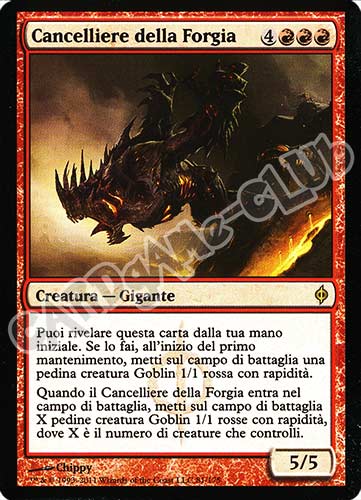 081 / 175 Cancelliere della Forgia rara (IT) -NEAR MINT-