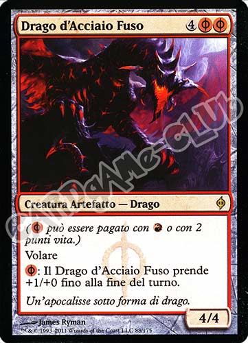 088 / 175 Drago d'Acciaio Fuso rara (IT) -NEAR MINT-