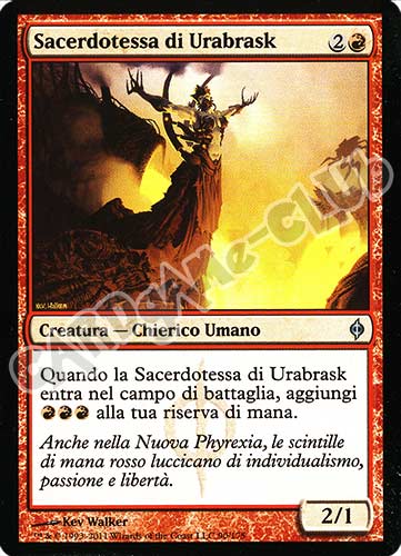 090 / 175 Sacerdotessa di Urabrask non comune (IT) -NEAR MINT-