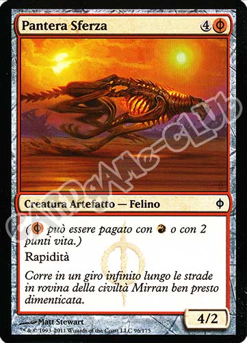 096 / 175 Pantera Sferza comune (IT) -NEAR MINT-