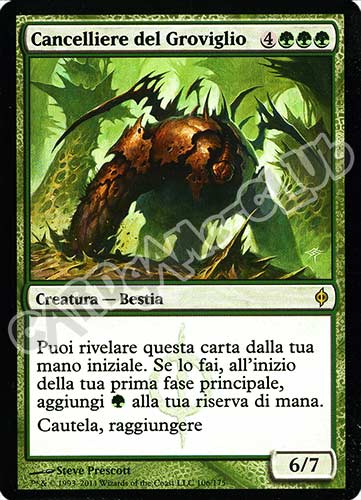 106 / 175 Cancelliere del Groviglio rara (IT) -NEAR MINT-