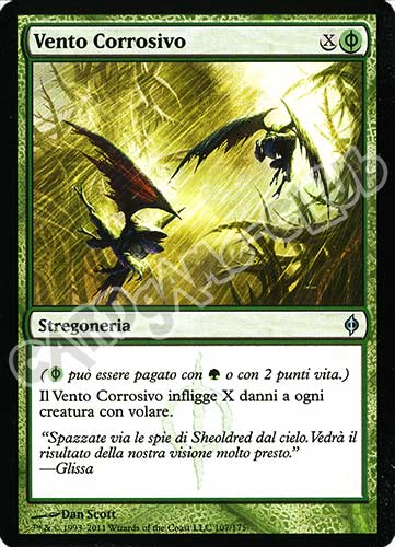 107 / 175 Vento Corrosivo non comune (IT) -NEAR MINT-