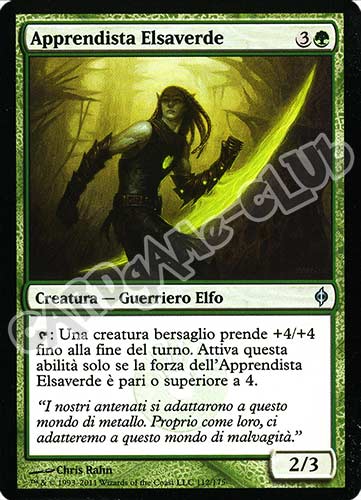 112 / 175 Apprendista Elsaverde non comune (IT) -NEAR MINT-