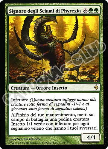119 / 175 Signore degli Sciami di Phyrexia rara (IT) -NEAR MINT-