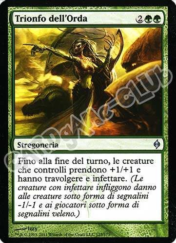 123 / 175 Trionfo dell'Orda non comune (IT) -NEAR MINT-