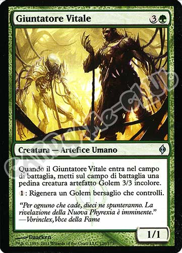 126 / 175 Giuntatore Vitale non comune (IT) -NEAR MINT-