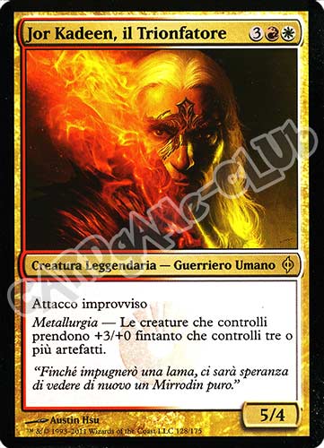 128 / 175 Jor Kadeen, il Trionfatore rara (IT) -NEAR MINT-