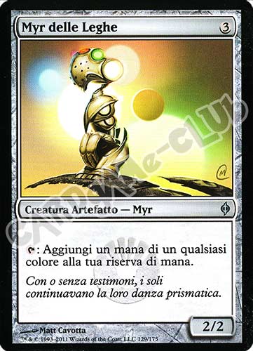 129 / 175 Myr delle Leghe non comune (IT) -NEAR MINT-